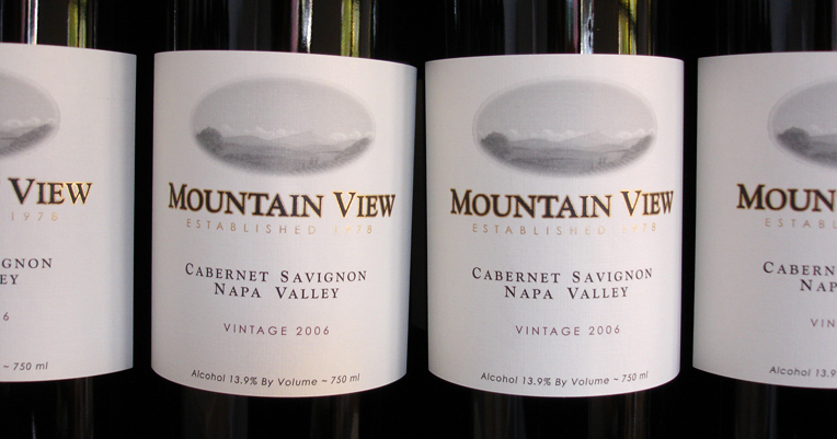 Cabernet Wine label