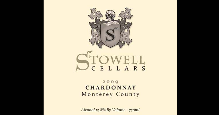 Chardonnay Wine label