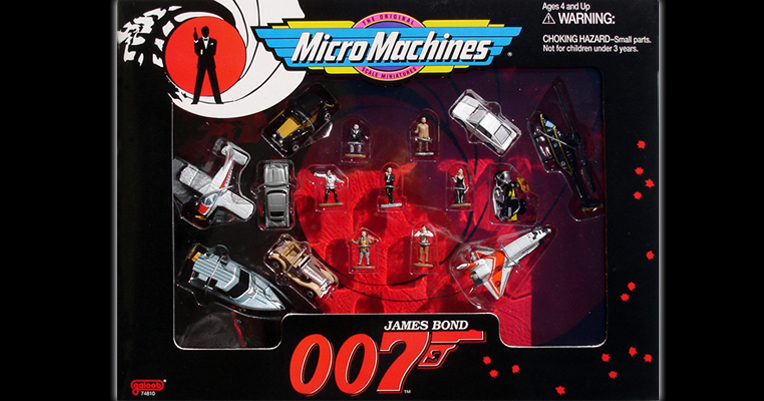 James Bond Toy Packaging