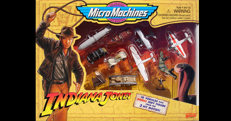 Indiana Jones Toy Packaging
