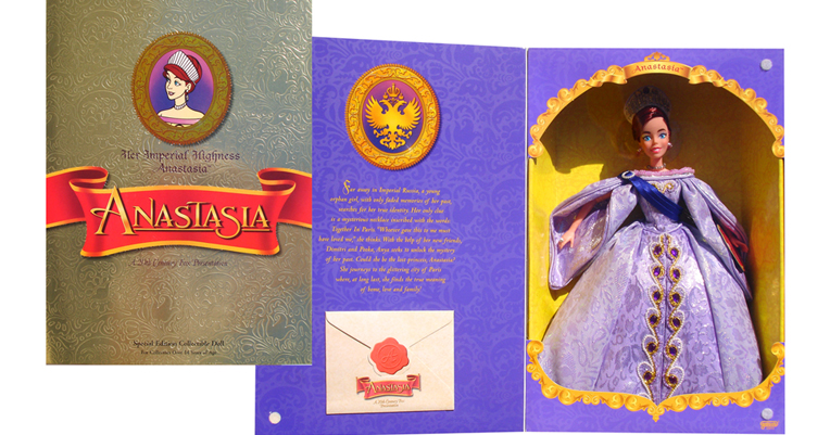 Anastasia Doll Packaging
