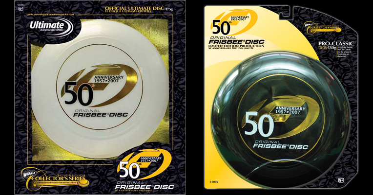 50th Anniversary Frisbee Packaging