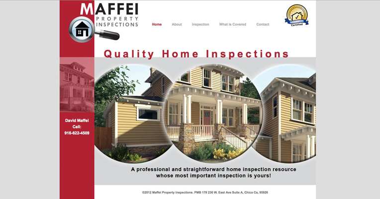 Proprty Inspection website